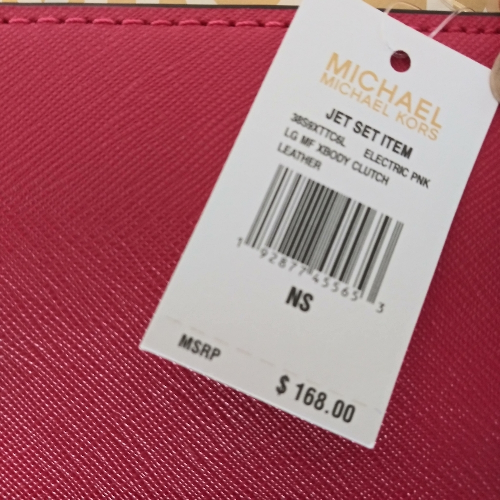 NWT MICHAEL KORS LARGE PHONE CROSSBODY BAG CASE CL - Picture 5 of 8